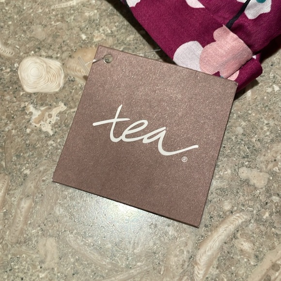 Gorgeous size 5 Tea Collection Cotton Floral Dress with Sash -  New with Tags - Picture 5 of 6